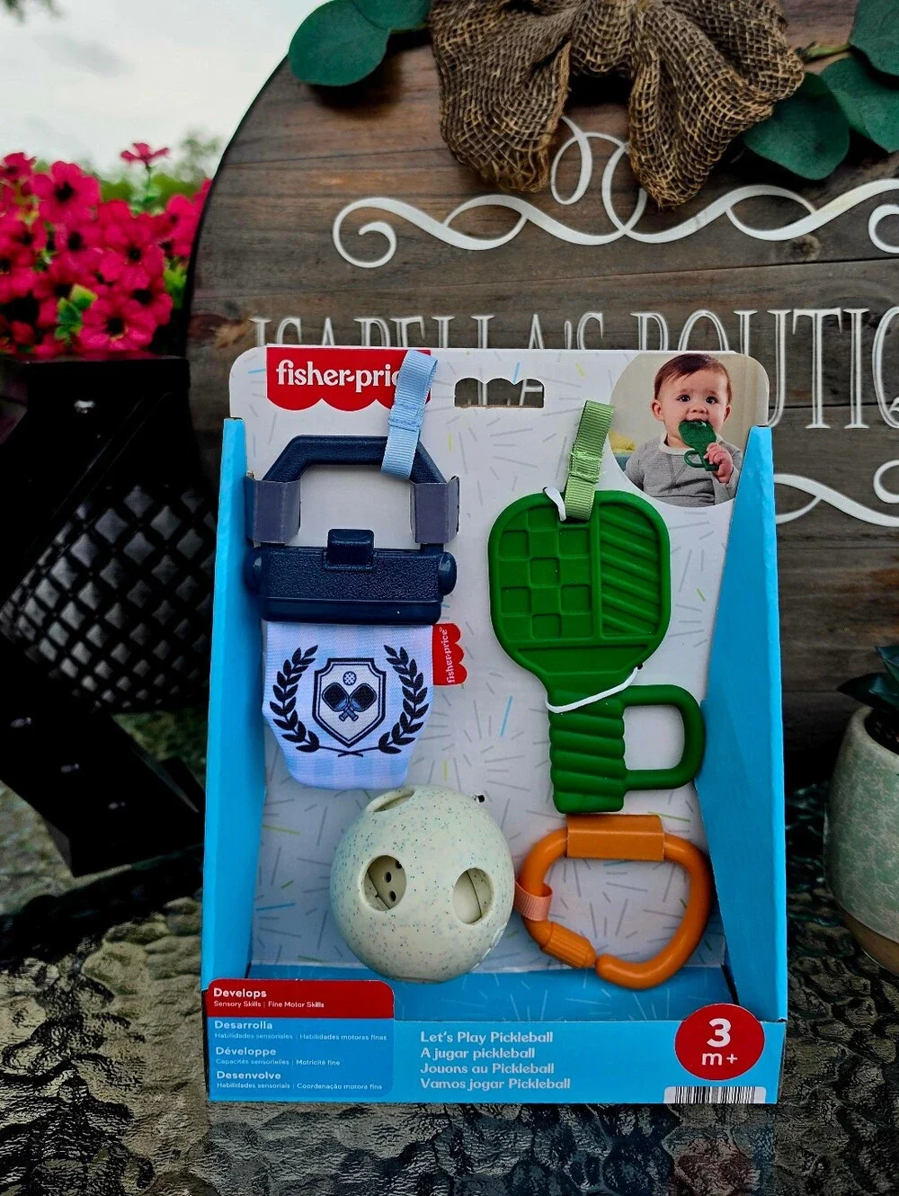 Fisher-Price Let's Play Pickleball Toy Set